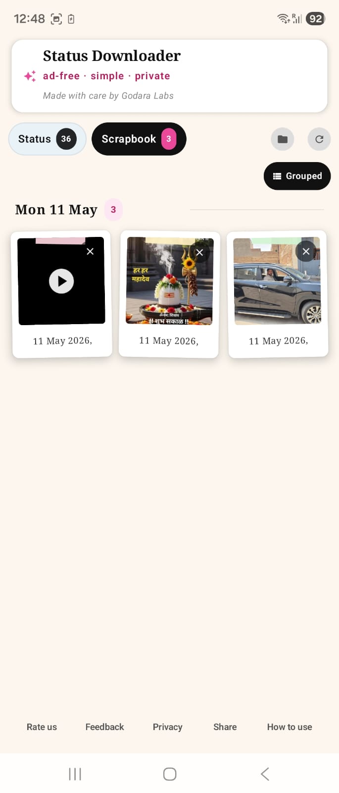 StoryStash Scrapbook