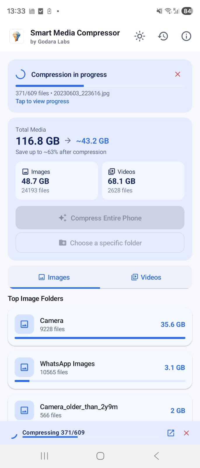 Clean Space Progress