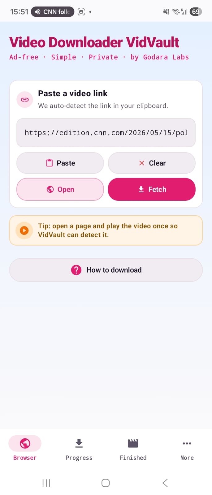 VidVault