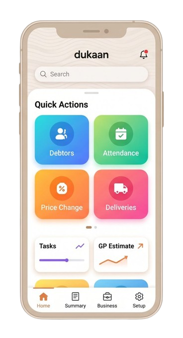 Dukaan shop management app